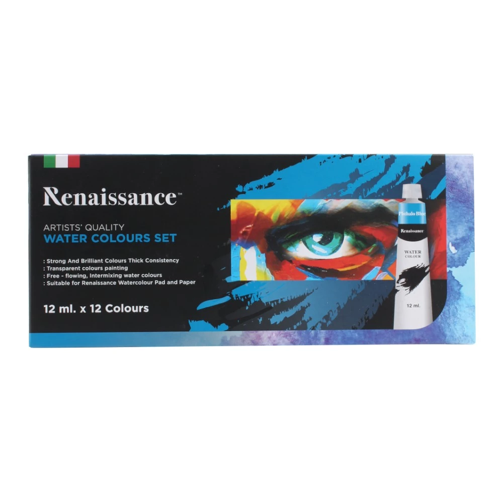 ชุดสีอะคริลิค Renaissance (เรนาซองซ์) 12ml. 12 สี_1